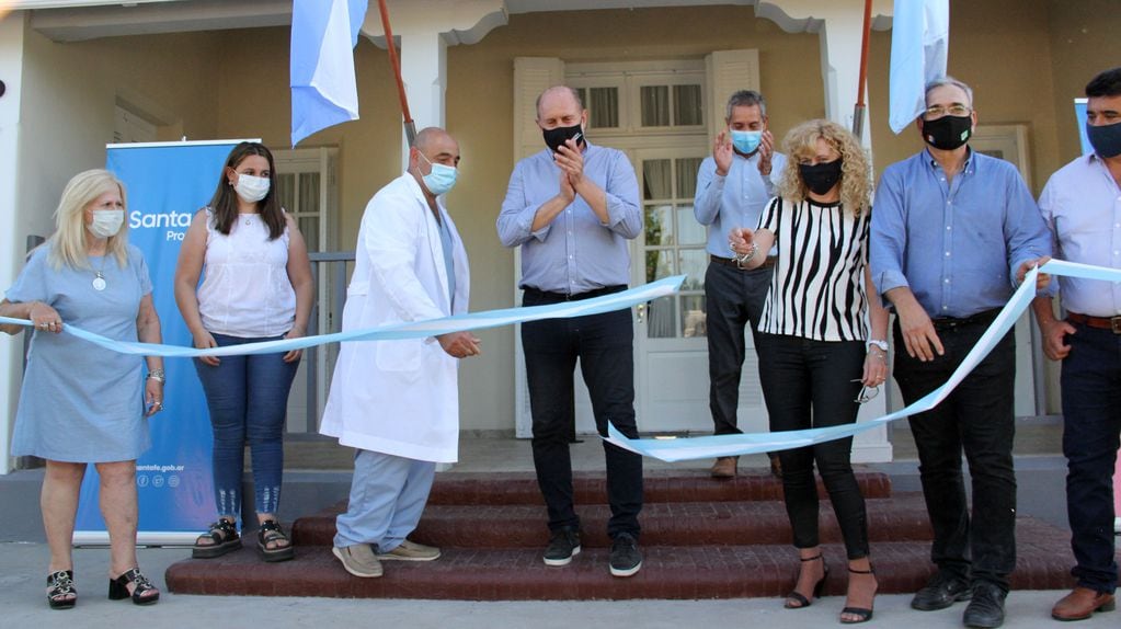 El gobernador Perotti inauguró Centros de Salud en Saguier y Aurelia