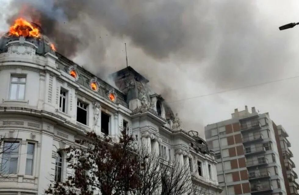 Incendio Banco Nación