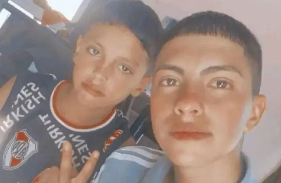 Joaquín (15) y su hermano de 13 (donante).