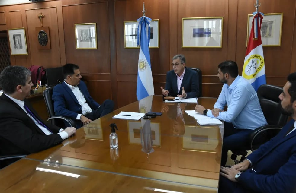 El intendente se reunió con el Fiscal Federal Gustavo Onel y el Fiscal Regional Carlos Vottero