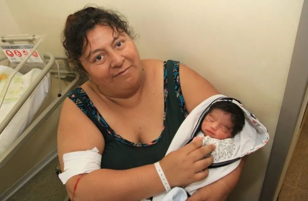 El primer bebé sanjuanino de 2020.