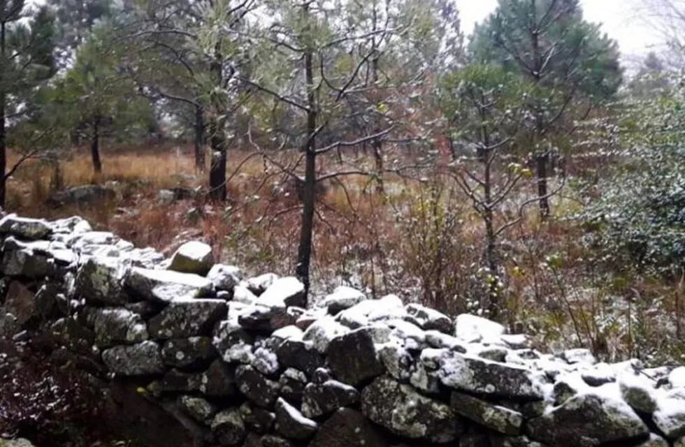 Se esperan más nevadas para el miércoles.