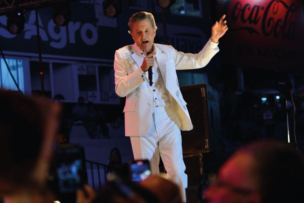 Palito Ortega, gira de despedida y un último escenario en el Festival de Jesús María. (Javier Ferreyra/ La Voz)