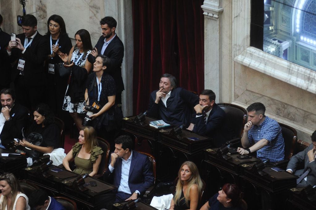La apertura de sesiones ordinarias en el Congreso. (Federico López Claro / La Voz)