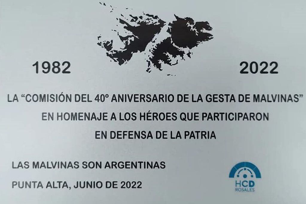 Finalizaron las actividades de la Comisión 40° Aniversario Gesta de Malvinas.