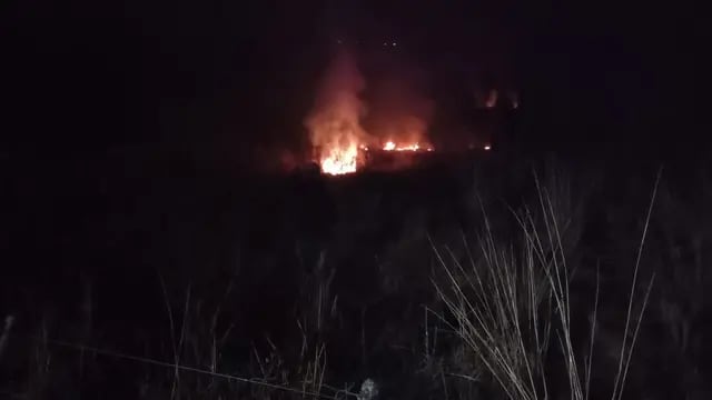 Incendio en Cabalango