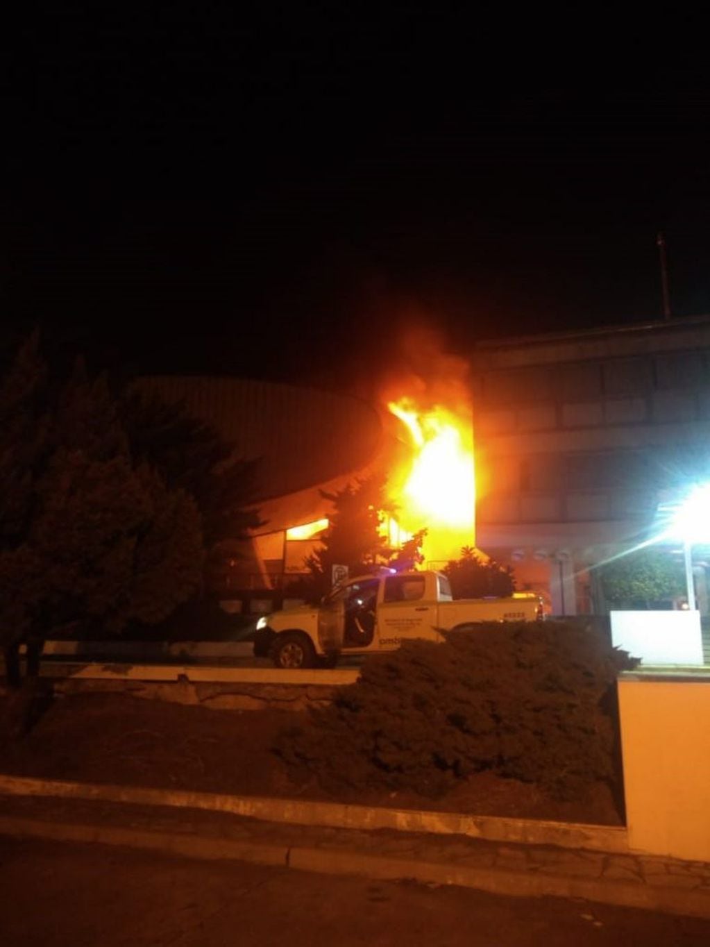 Incendio Casino de Necochea Dirección de Comunicación de la Municipalidad de Necochea