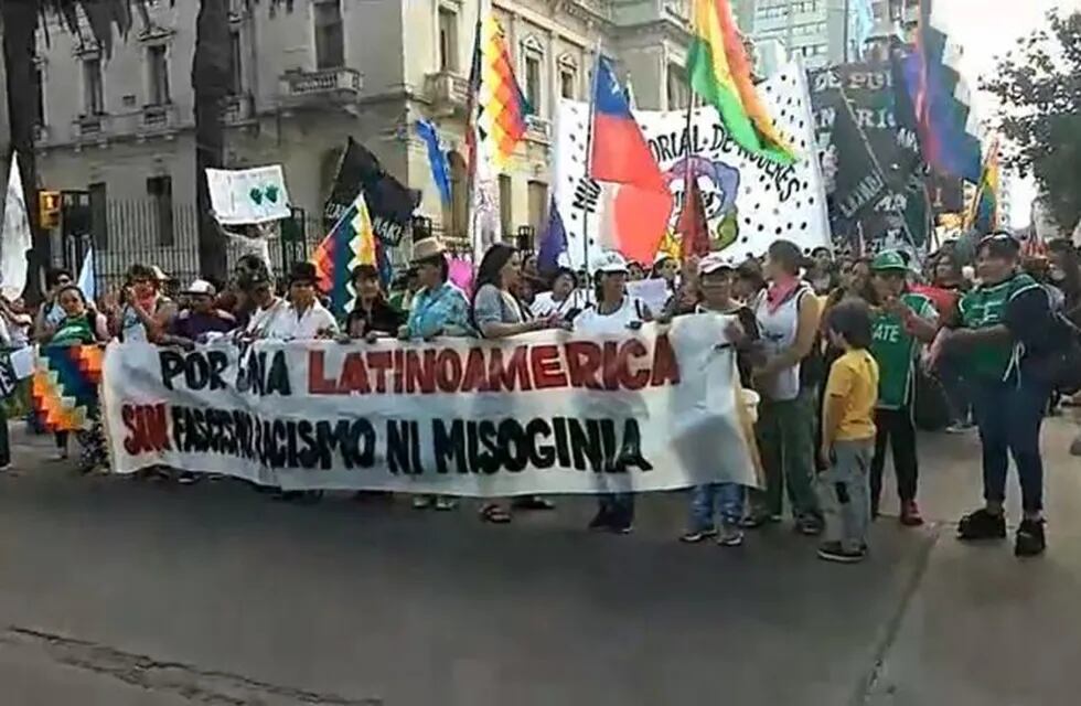 Marcha del 25N en Jujuy