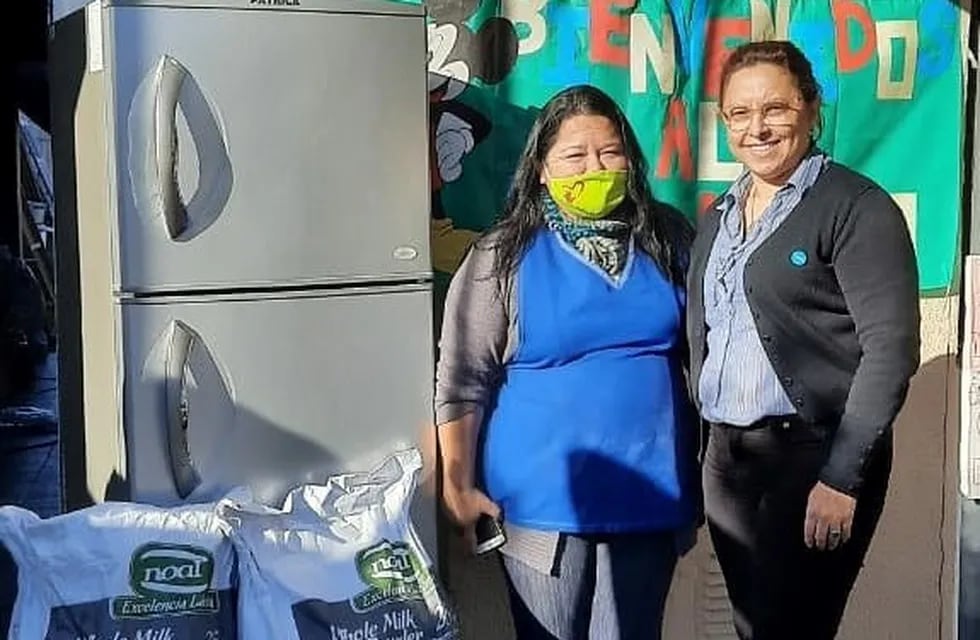 Corazones Solidarios de Arroyito recibió una donación de AMA
