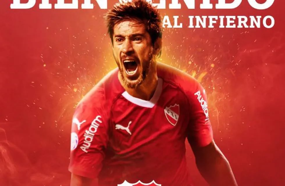 Independiente le dio la bienvenida a Pablo Pérez en las redes sociales. (Twitter)