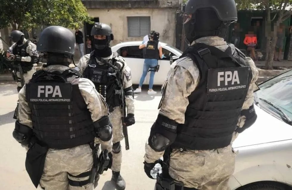 Efectivos de la Fuerza Policial Antinarcotráfico (FPA). (Foto: archivo / Ministerio Público Fiscal).
