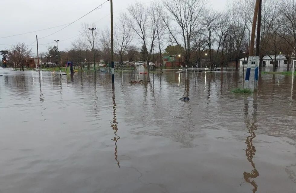 Las fuertes lluvias rompieron un récord en La Plata.