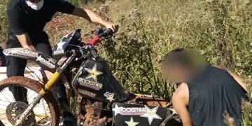 Aristóbulo del Valle: recuperaron una motocicleta que había sido robada