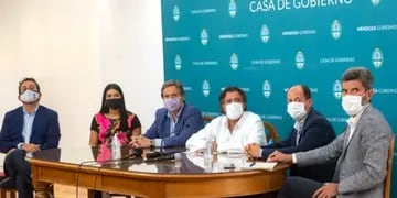Emir Félix reunión en Mendoza por restricciones coronavirus