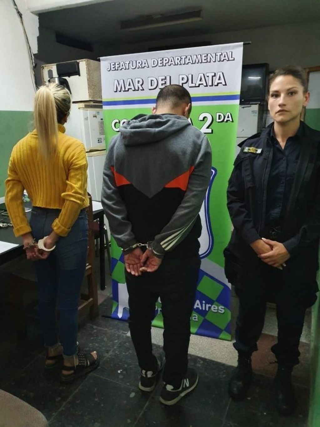Ladrones de celulares detenidos (Foto: Ahora Mar del Plata)