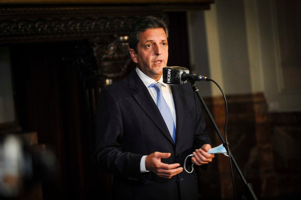 Sergio Massa, presidente de la Cámara de Diputados fue el impulsor del proyecto (Foto Federico López Claro).