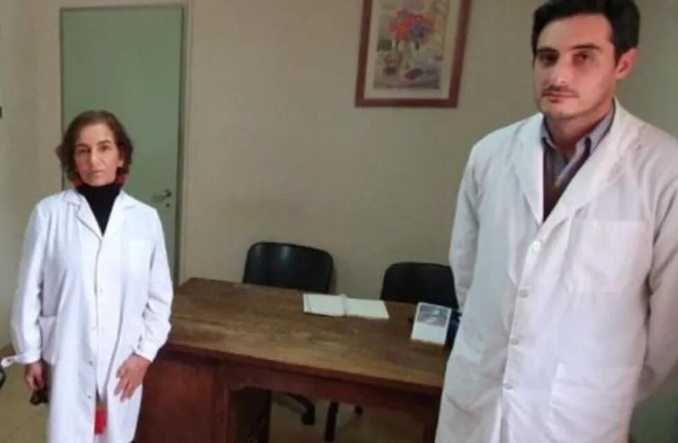 Martín Maraschio y Claudia Sirote, directivos del Hospital Pintos