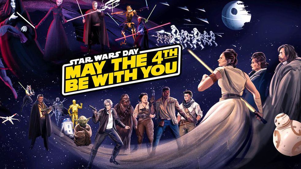 Este 4 de mayo se celebra el Día de Star Wars.