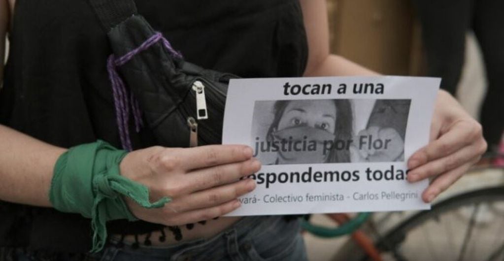 Familiares y amigos de Florencia marcharon en Rosario en reclamo de Justicia (Yazmín Quiroga)