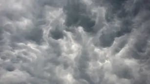 Nubes mammatus en el cielo de Córdoba