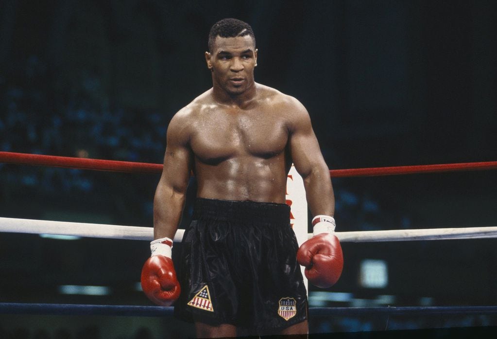 Mike Tyson en su época como boxeador profesional.