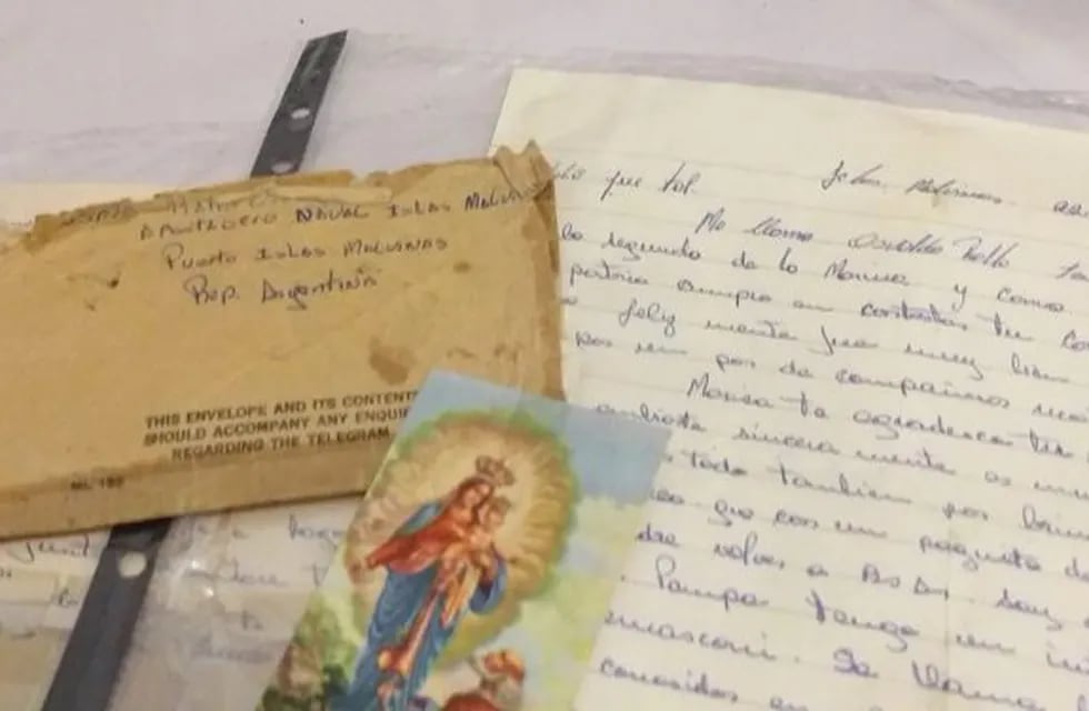 Marisa Mota y su carta a un soldado de Malvinas