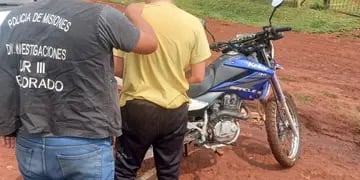 Eldorado: terminó detenido tras sustraerle la moto a su amigo