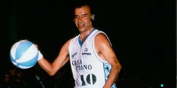 Carlos Menem, en el Luna Park