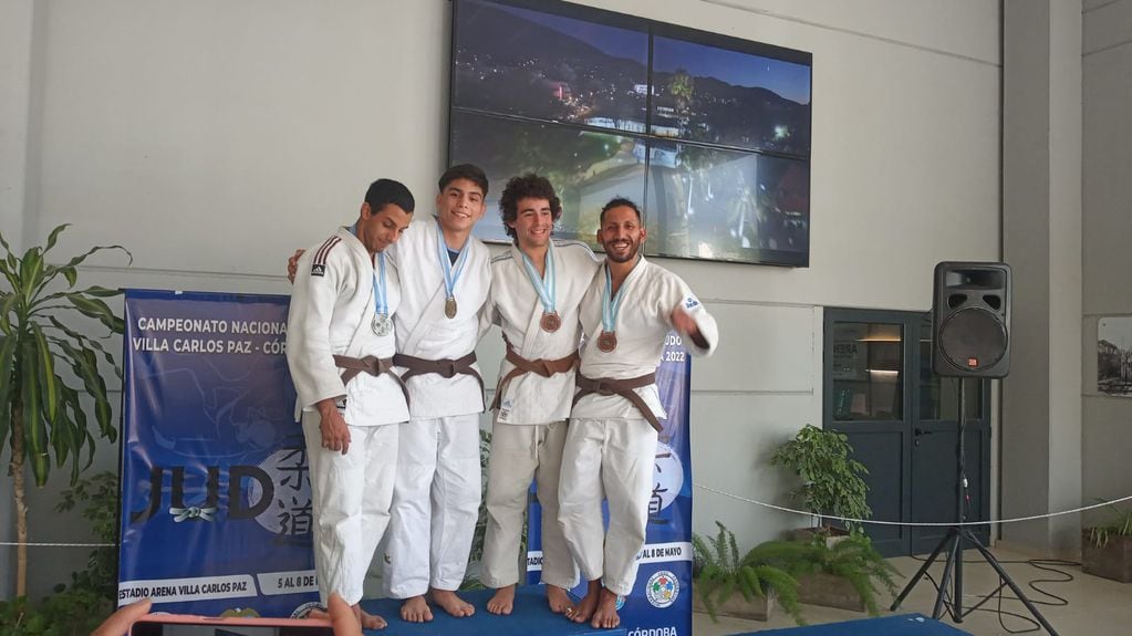 Otra gran participación de los judocas cordobeses, entre más de mil competidores.