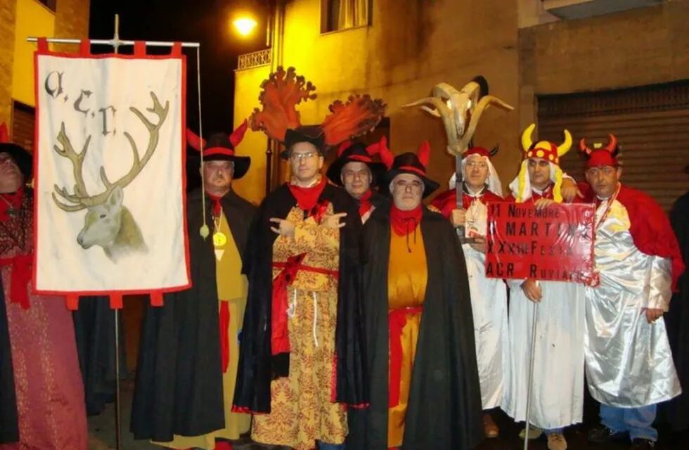 Imagen de la 41 edición de la Festa dei Cornuti di Ruviano, en 2018. (Gentileza: grandenapoli.it)