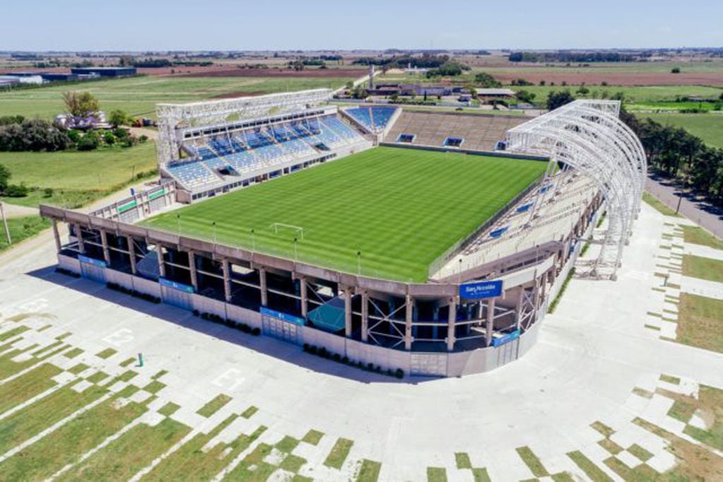 El estadio de San Nicolás donde Belgrano jugará el domingo frente a Brown de Adrogué con la chance de ser campeón y ascender. (Estadios de Argentina)