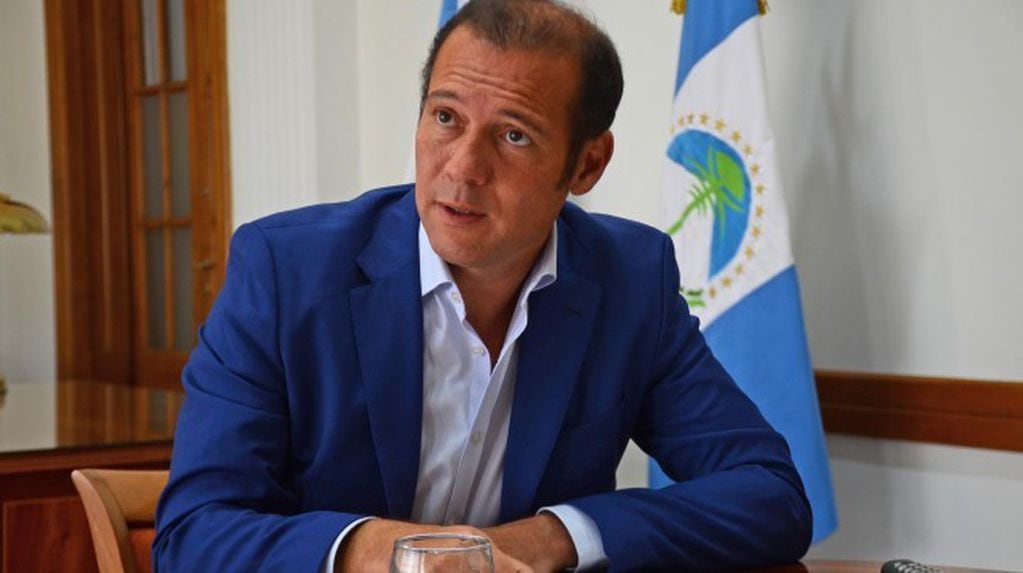 Omar Gutiérrez, gobernador de la provincia de Neuquén.