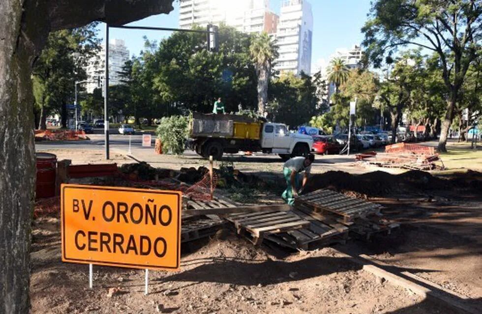 Estos trabajos permitirán enlazar la avenida E. López entre calle Madres de Plaza de Mayo y bulevar Oroño.