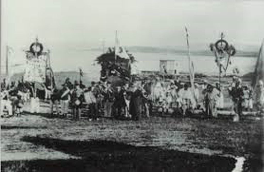 Carnavales del fin del mundo 1898 (Archivo)