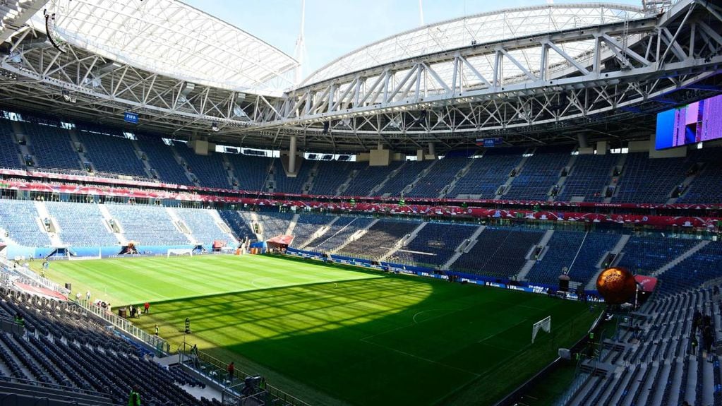 El Estadio Krestovski de San Petersburgo, el elegido para la final de la Champions League en 2022.