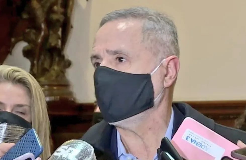 Sain fue al Concejo Municipal de Rosario a exponer sobre su proyecto de Ley de Seguridad Pública. (Captura de pantalla)