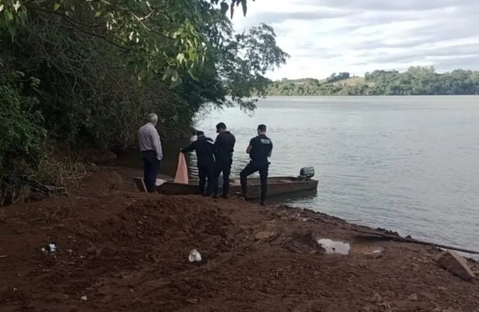 El Soberbio: encontraron el cuerpo sin vida del joven que cayó a las aguas del río Uruguay.