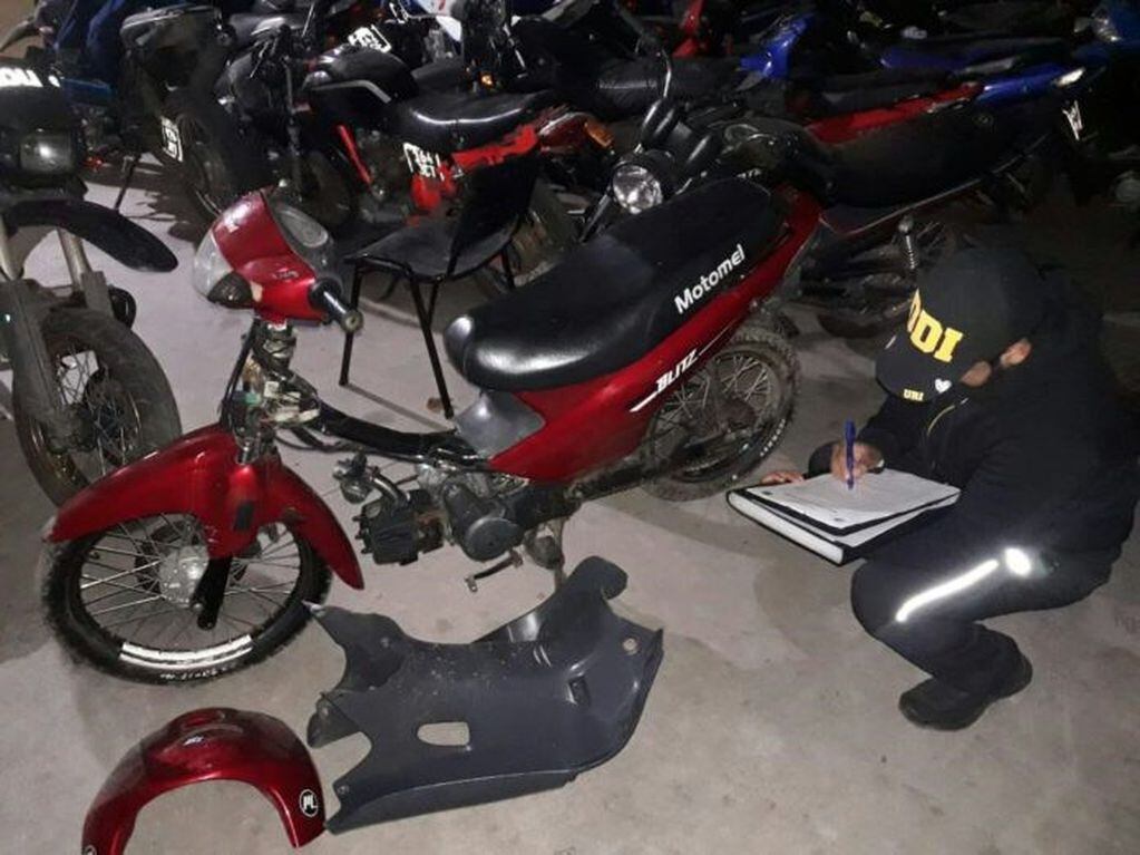 La motocicleta robada