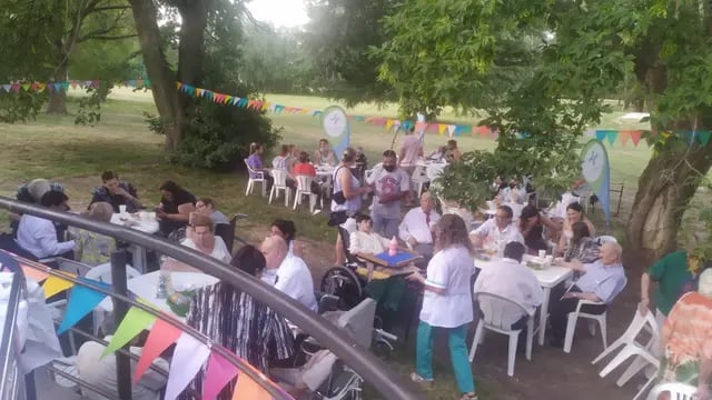 Festejo de Fin de año en el Geriátrico Municipal de Tres Arroyos