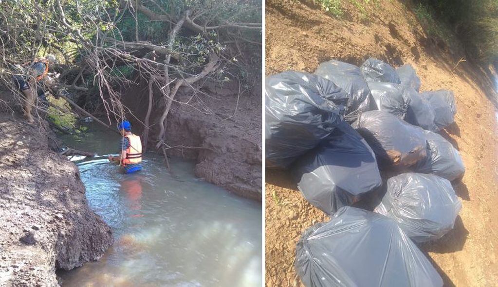 Campaña de limpieza #RíoUruguaySinBasura