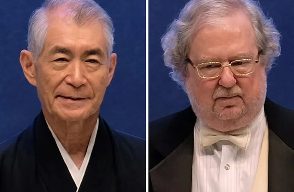 A combination photo shows Ph.D. James P. Allison of MD Anderson Cancer Center at The University of Texas in this picture obtained from MD Anderson Cancer Center at The University of Texas on October 1, 2018 (R) and Kyoto University Professor Tasuku Honjo in Kyoto, Japan in this photo taken by Kyodo September 17, 2018. Picture taken September 17, 2018. Mandatory credit Kyodo/MD Anderson Cancer Center at The University of Texas/Handout via REUTERS ATTENTION EDITORS - THIS IMAGE WAS PROVIDED BY A THIRD PARTY. MANDATORY CREDIT. JAPAN OUT. THIS IMAGE WAS PROCESSED BY REUTERS TO ENHANCE QUALITY, AN UNPROCESSED VERSION HAS BEEN PROVIDED SEPARATELY.
