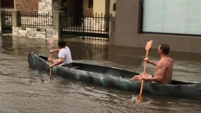 Inundación en Coronda