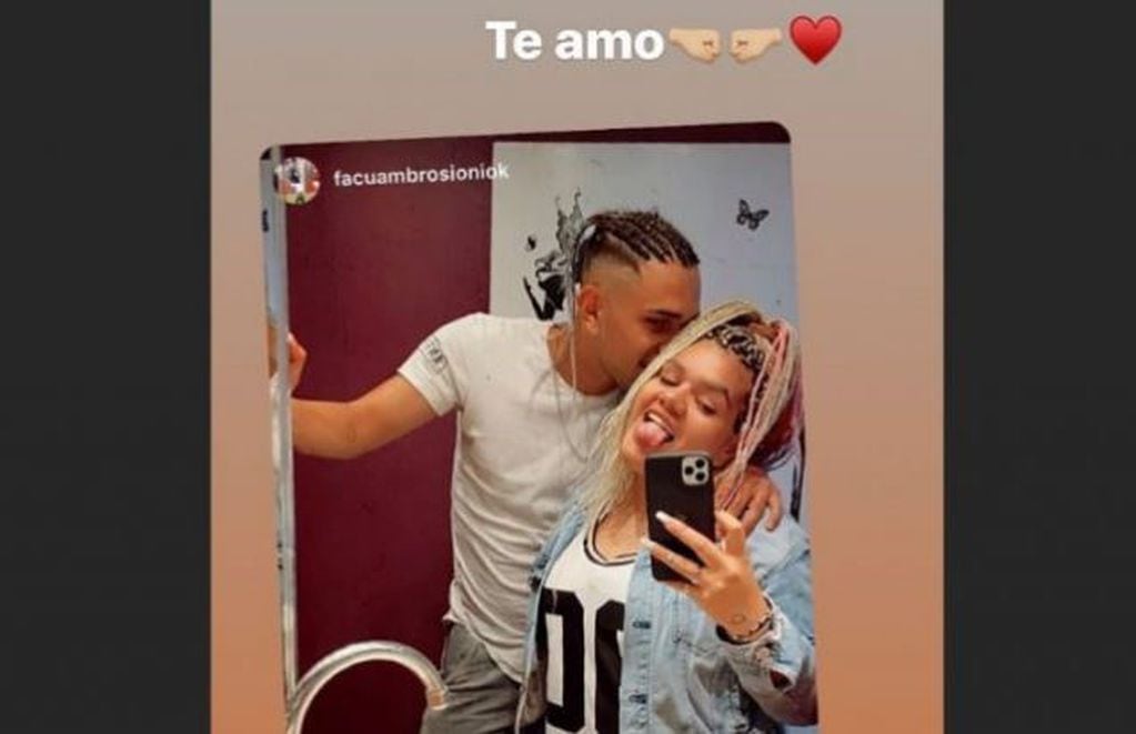 Morena Rial suele compartir contenido "cariñoso" junto a su pareja (Instagram/@moreerial)
