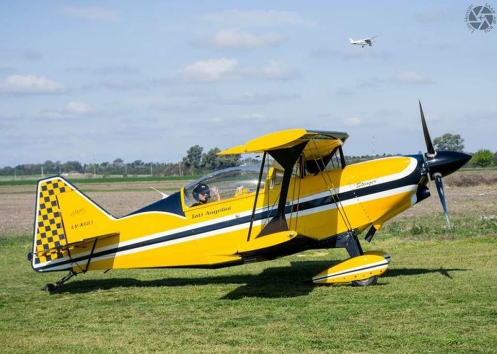 La aeronave en la que se accidentó y falleció Marcos Angelini