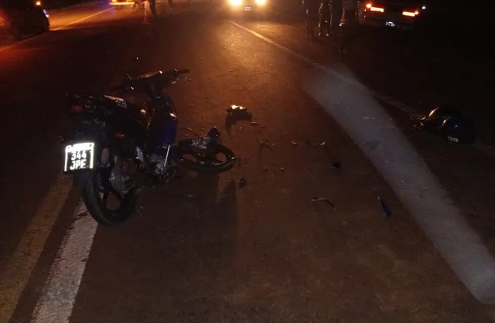 San Vicente: accidente vial dejó como saldo dos heridos