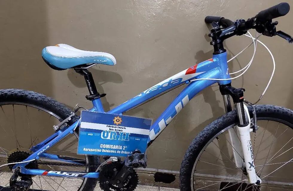 La bicicleta robada y luego recuperada