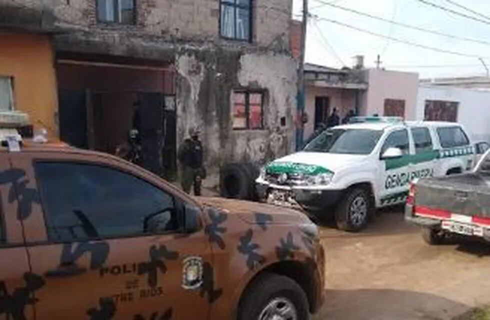 Operativo narcomenudeo Gualeguaychú\nCrédito: Policía Entre Ríos