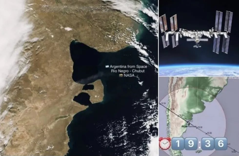 Nuevamente se podrá ver la Estación Espacial desde Chubut