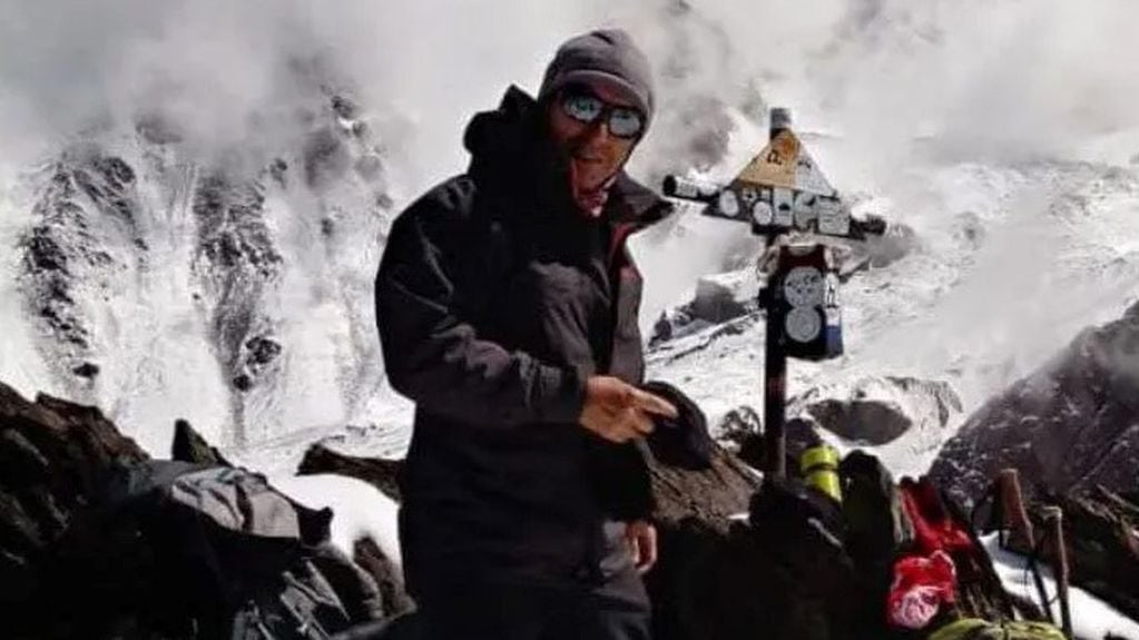 Entre sus logros, Rivas logró escalar el Aconcagua