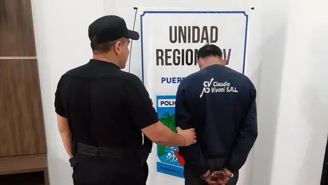 Puerto Iguazú: joven detenido tras robo a taxista